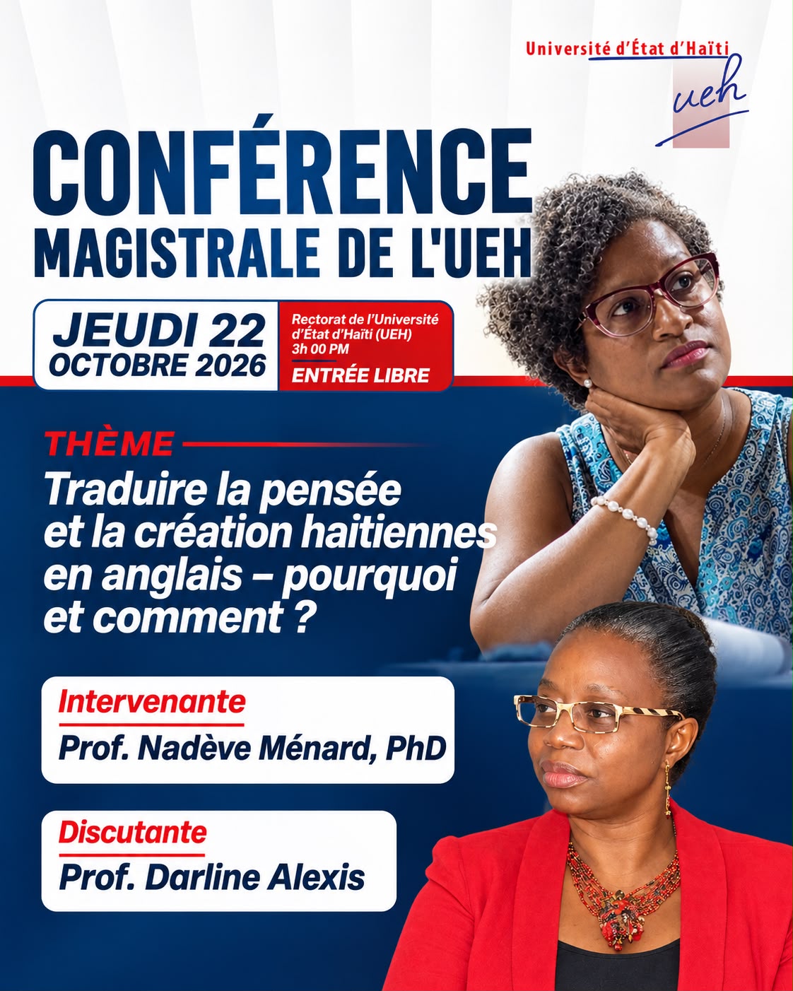 Cinquième conférence magistrale du RUEH