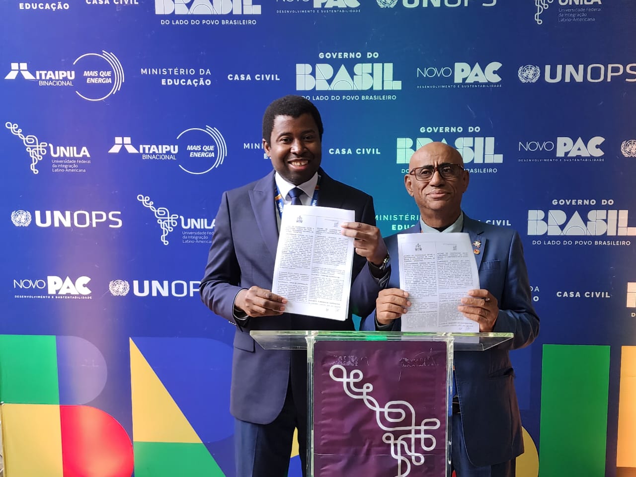 Internationalisation de l’UEH : Des accords de partenariat stratégique signés avec des universités brésiliennes